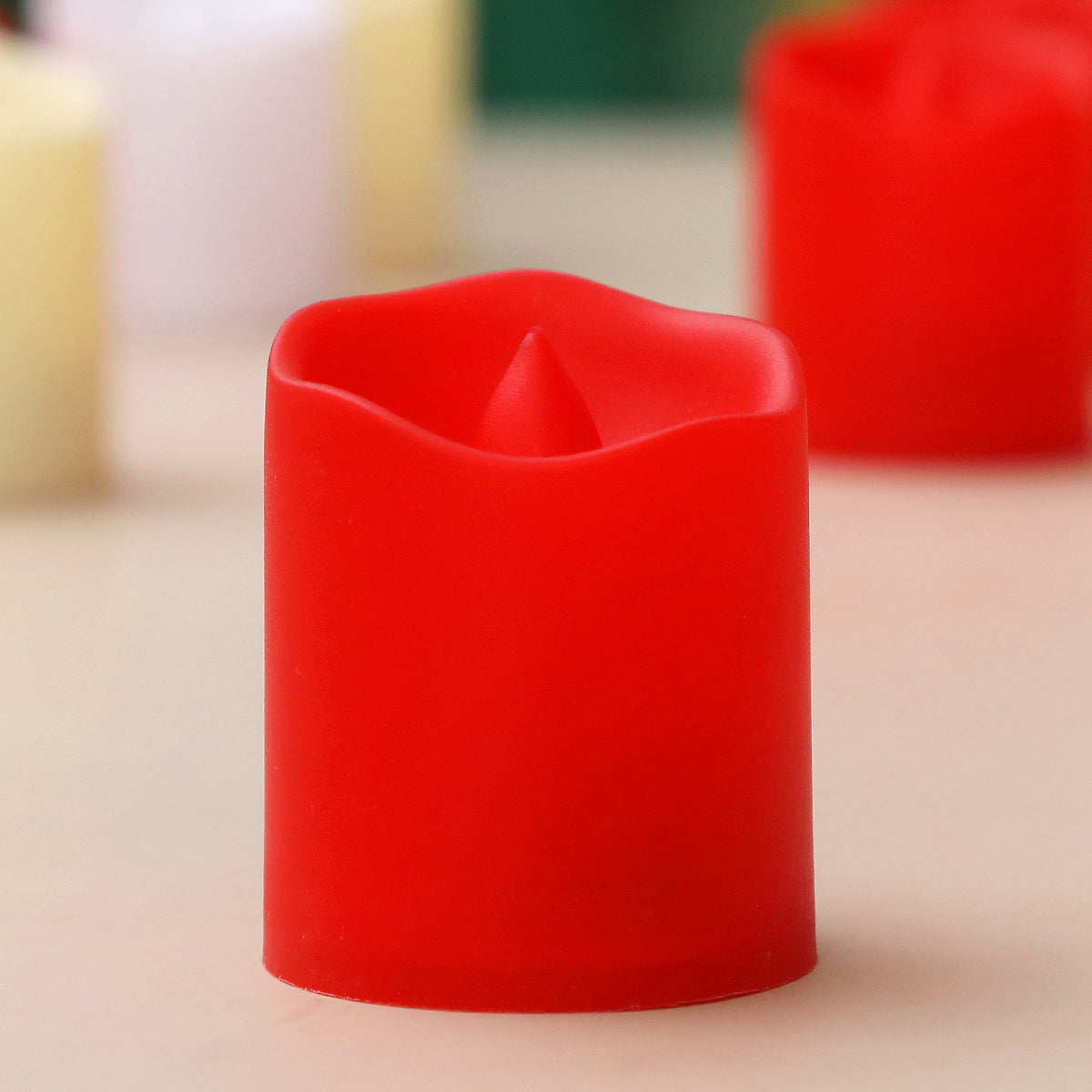 LED Flameless Candle – Battery Powered Warm White Electronic Candle