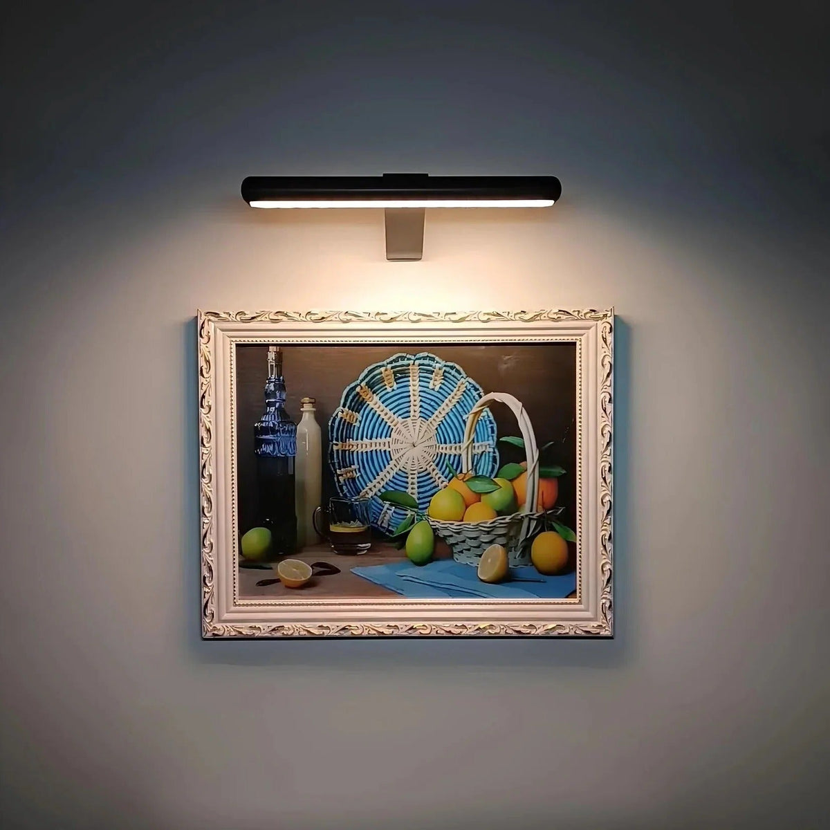 Wireless LED Picture Light Rechargeable 360° Adjustable Art Frame Wall Lamp Gallery Display Light