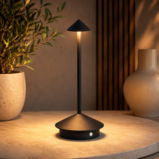 Wireless Dimmable LED Table Lamp with Touch Control