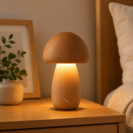 Mushroom Night Light Bedside Lamp