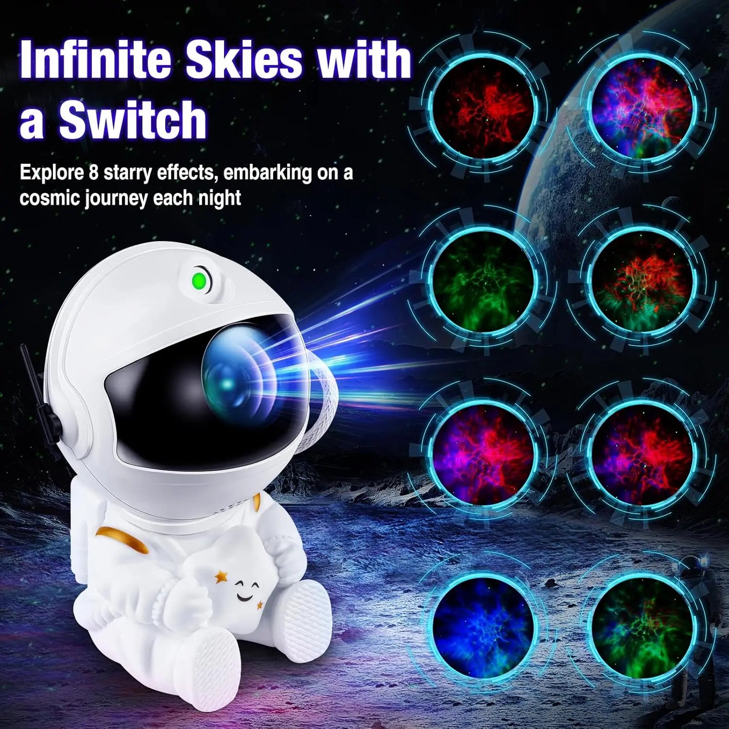 LumoNova™ Astronaut Projector