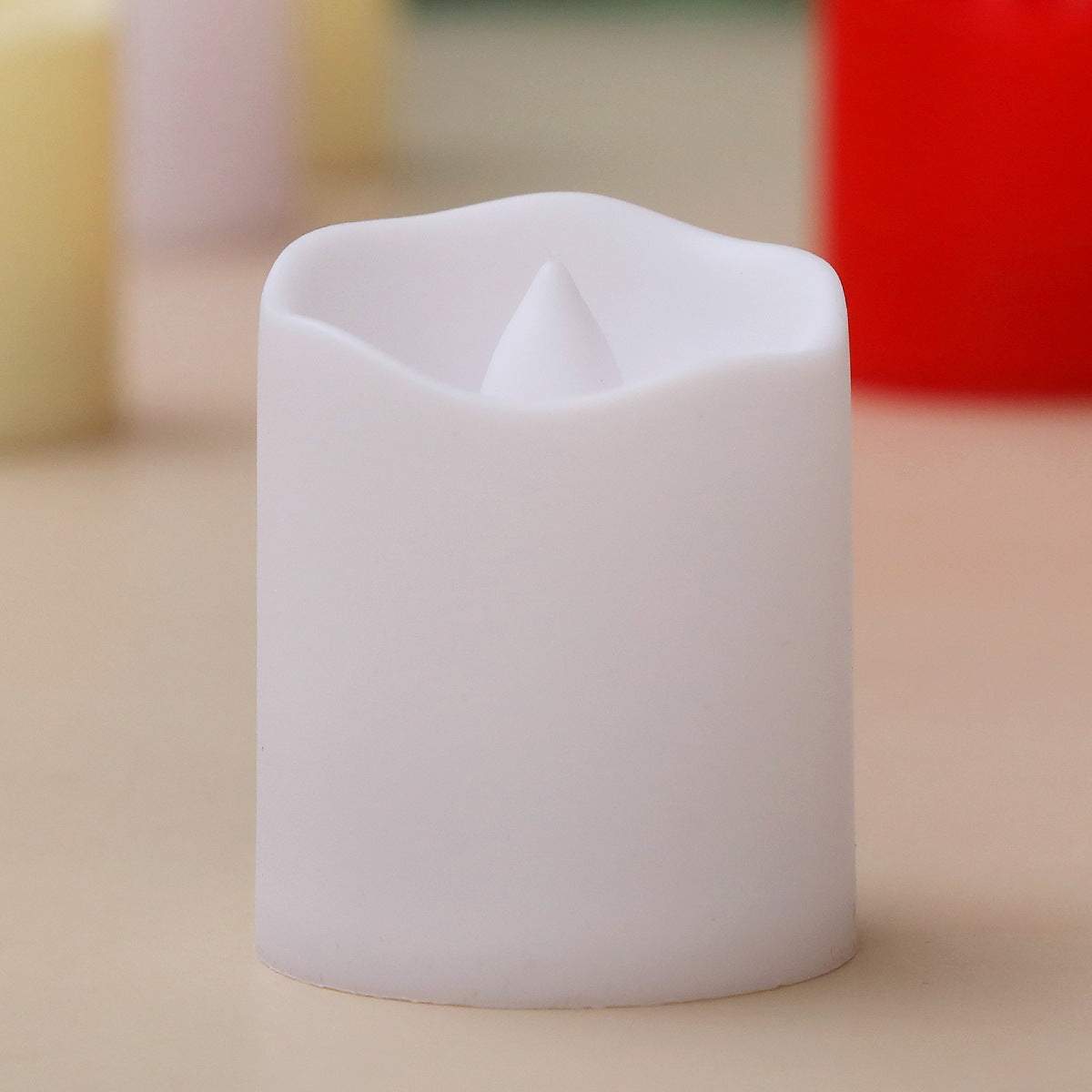 LED Flameless Candle – Battery Powered Warm White Electronic Candle