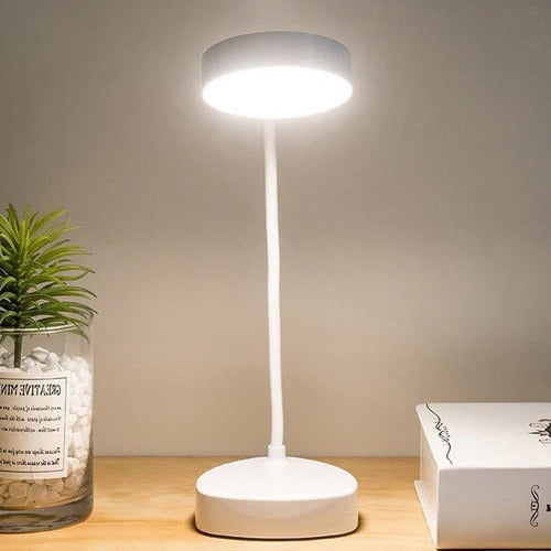 Touch-Control LED Bedside Reading Lamp – USB Adjustable Desk Lamp with Flexible Arm
